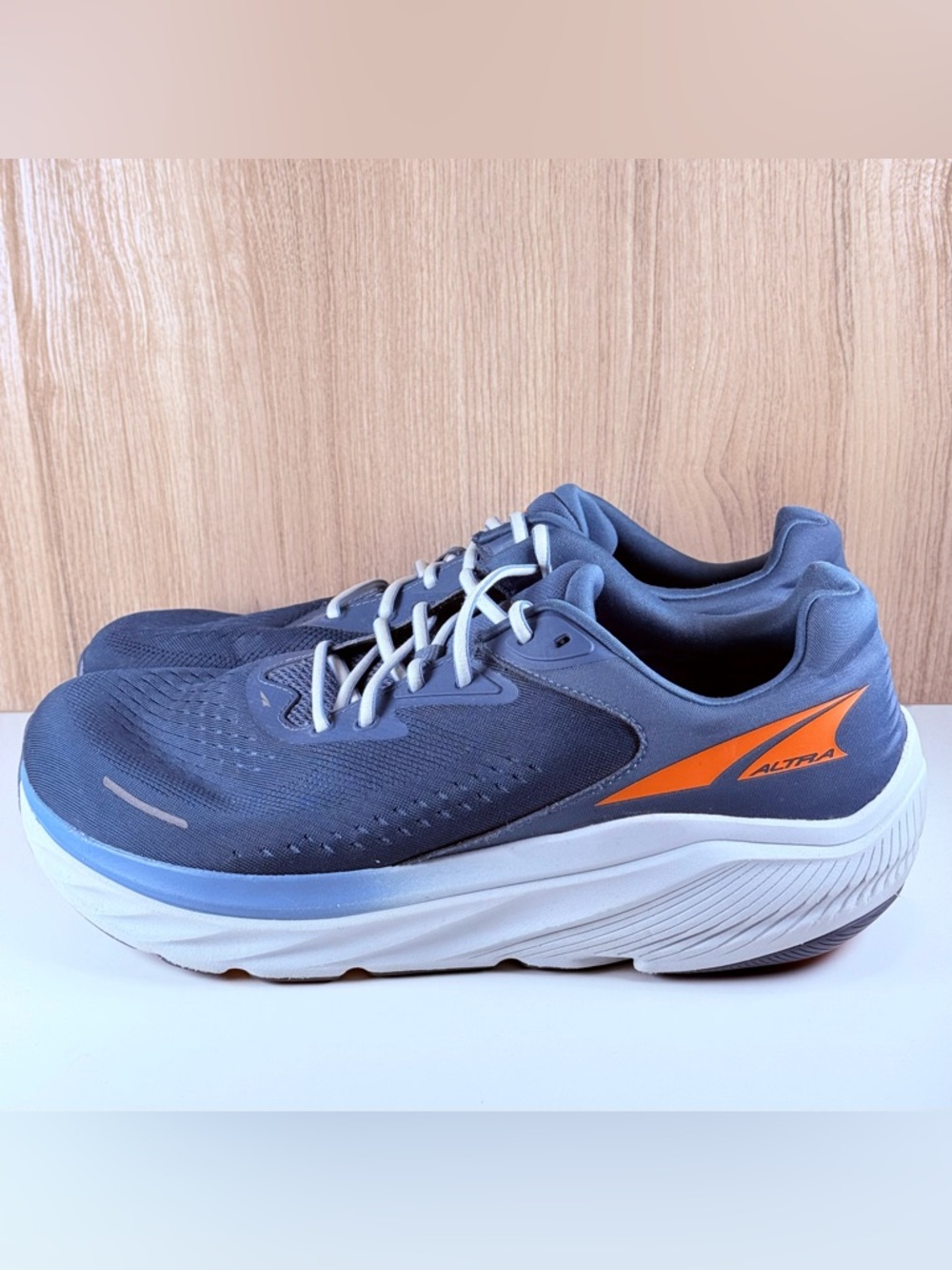 Altra Via Olympus 2 Blue Orange Running Shoes ALOA85NA445 Men’s Size 14 - Picture 3 of 9